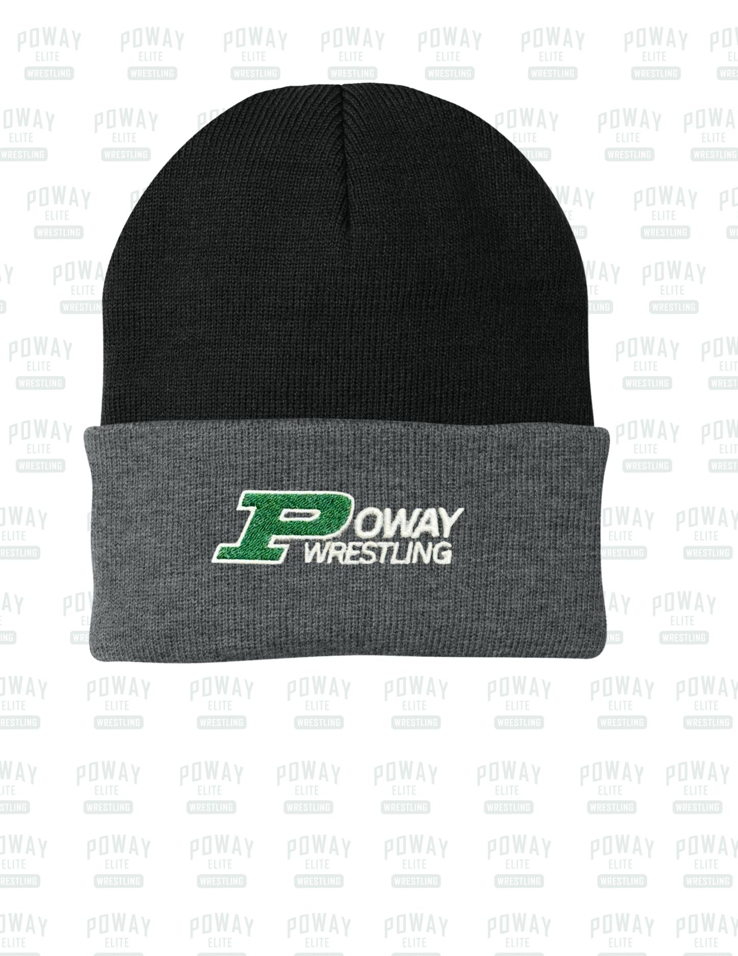 Poway Wrestling Legacy Knit Beanie