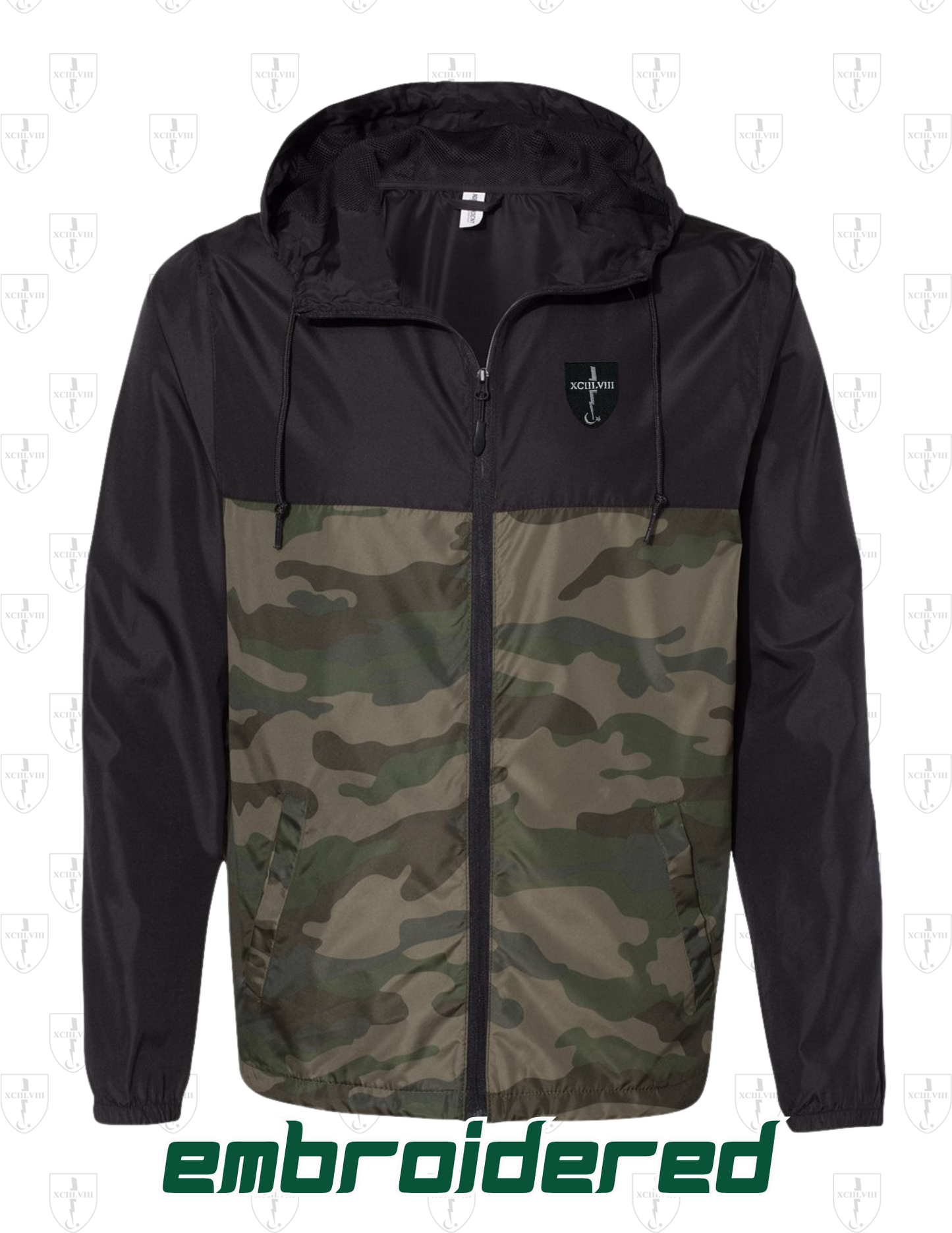 TIO Performance Windbreaker – Water-Resistant & Embroidered