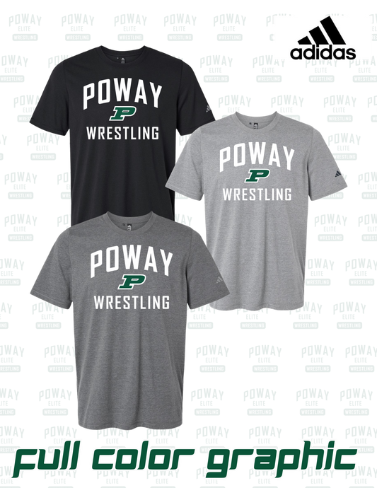 Poway Wrestling – Adidas Performance Tee