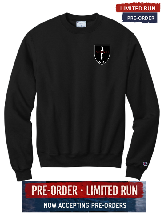 TIO Limited Run Champion® Crewneck Sweatshirt **PRE SALE SCREEN PRINT ORDER**