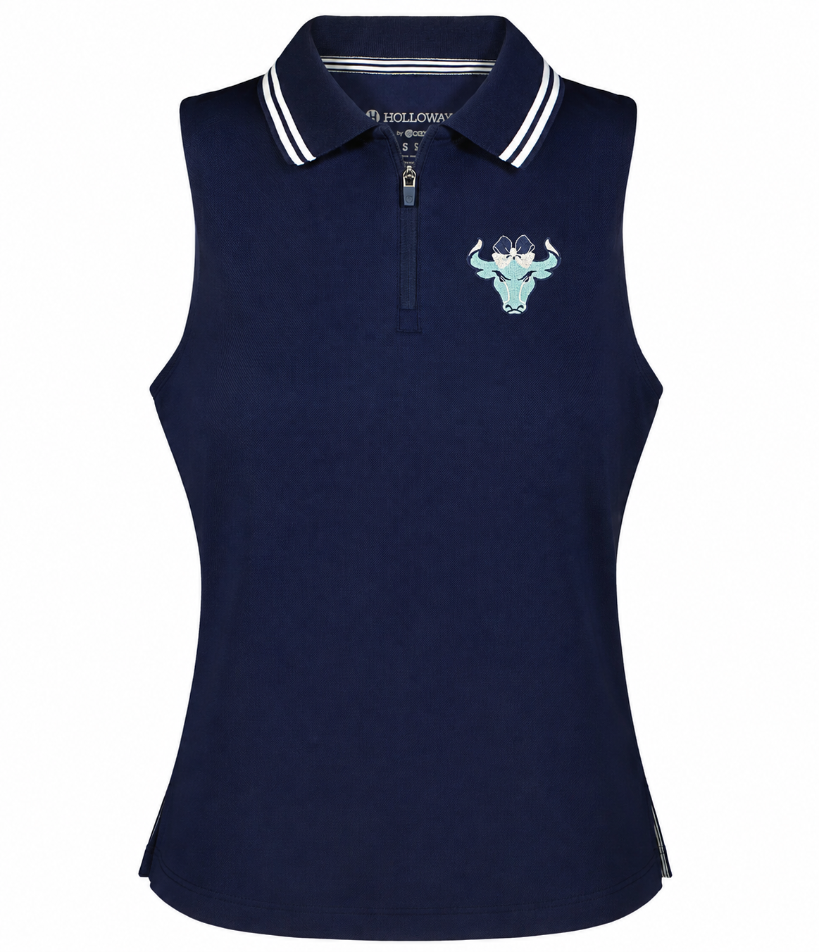 Del Rancho Toros Cheer Women’s Court Sleeveless Polo