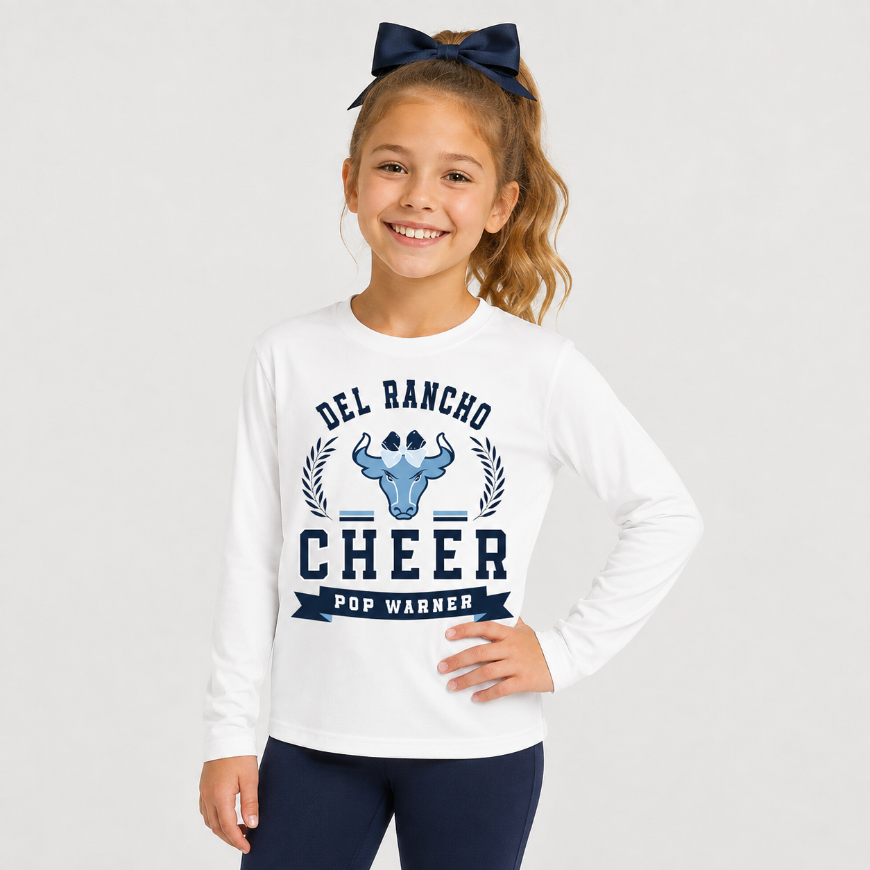 YOUTH Toros Cheer UV Performance Long Sleeve