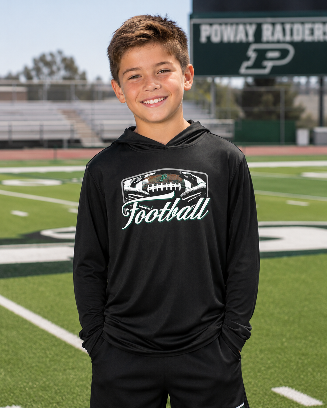 Poway Raiders Long Sleeve Sun Shirt - YOUTH