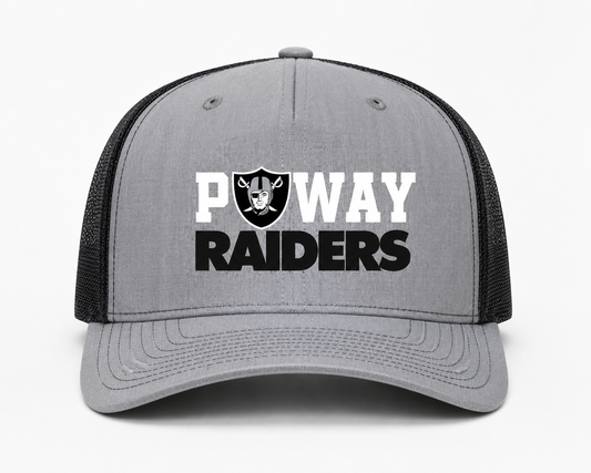 "POWAY Raiders" Trucker Hat – Bold, Premium Style