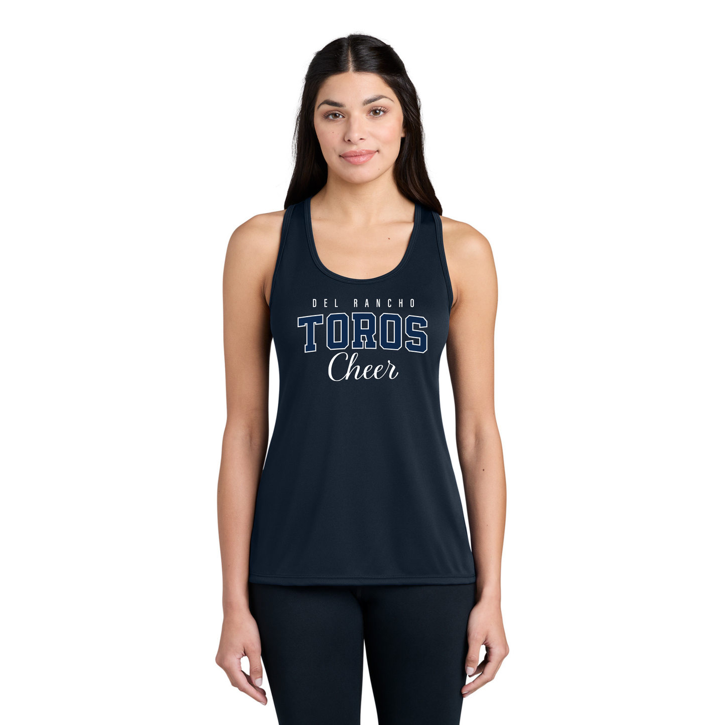 Del Rancho Toros Cheer Women's Performance Spirit Tank
