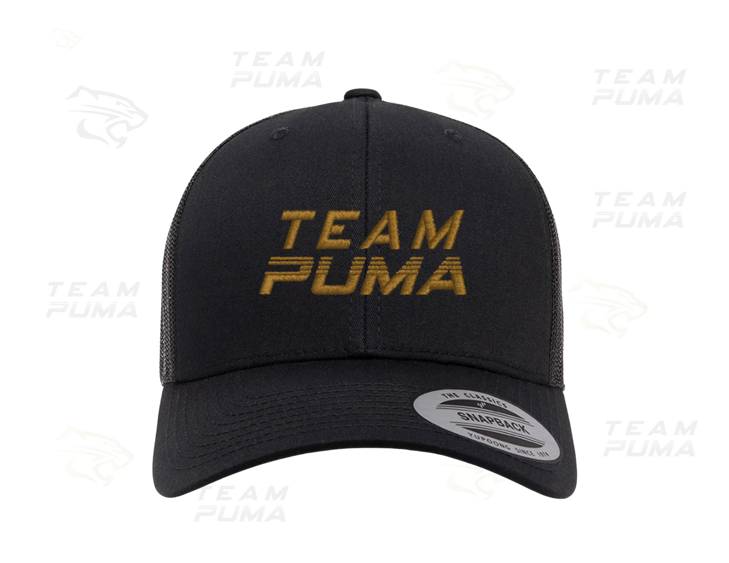 Team Puma Wrestling – Classic Mesh Snapback Hat
