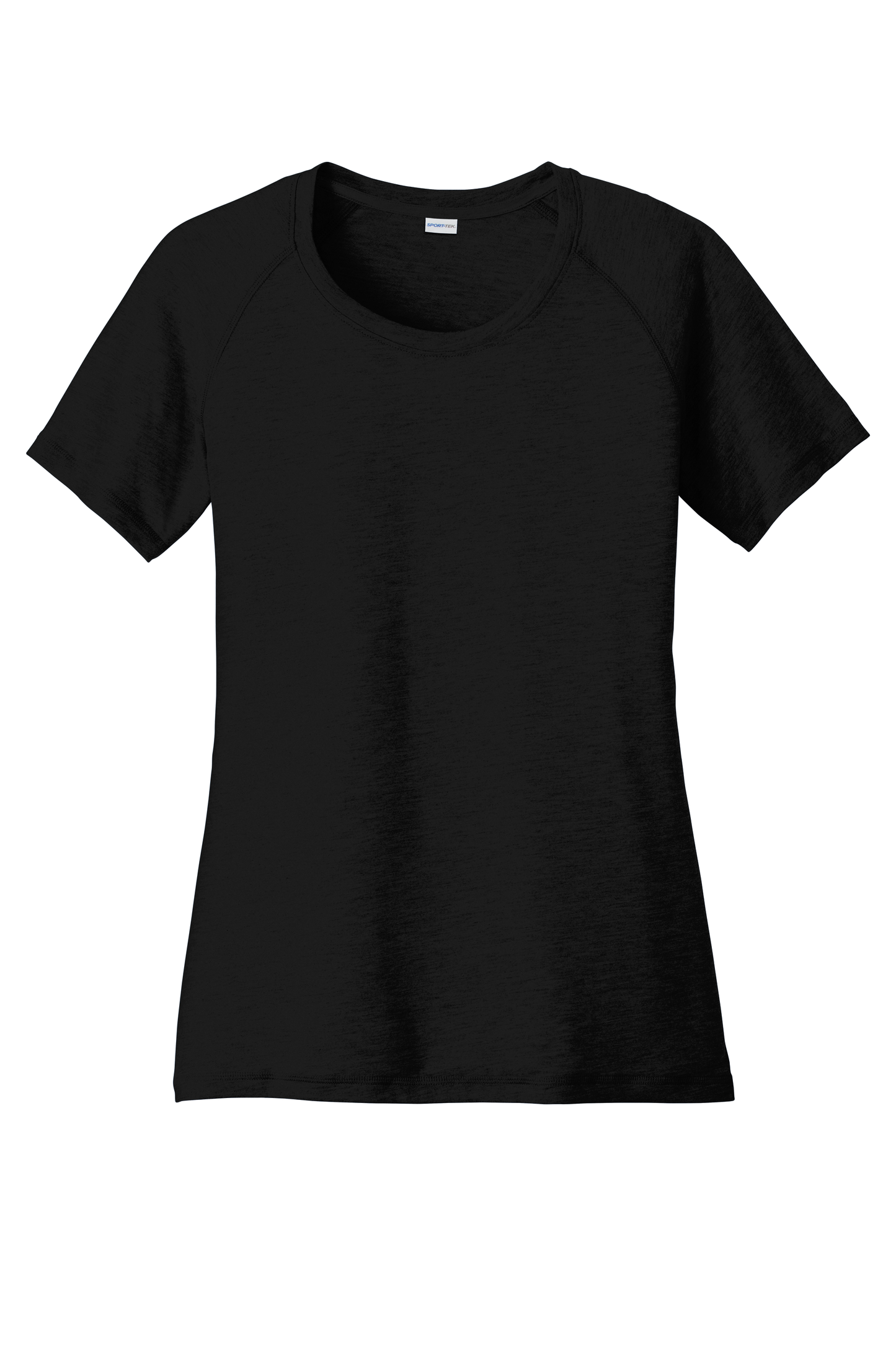 Sport-Tek  ®  Women's PosiCharge  ®  Tri-Blend Wicking Scoop Neck Raglan Tee. LST400