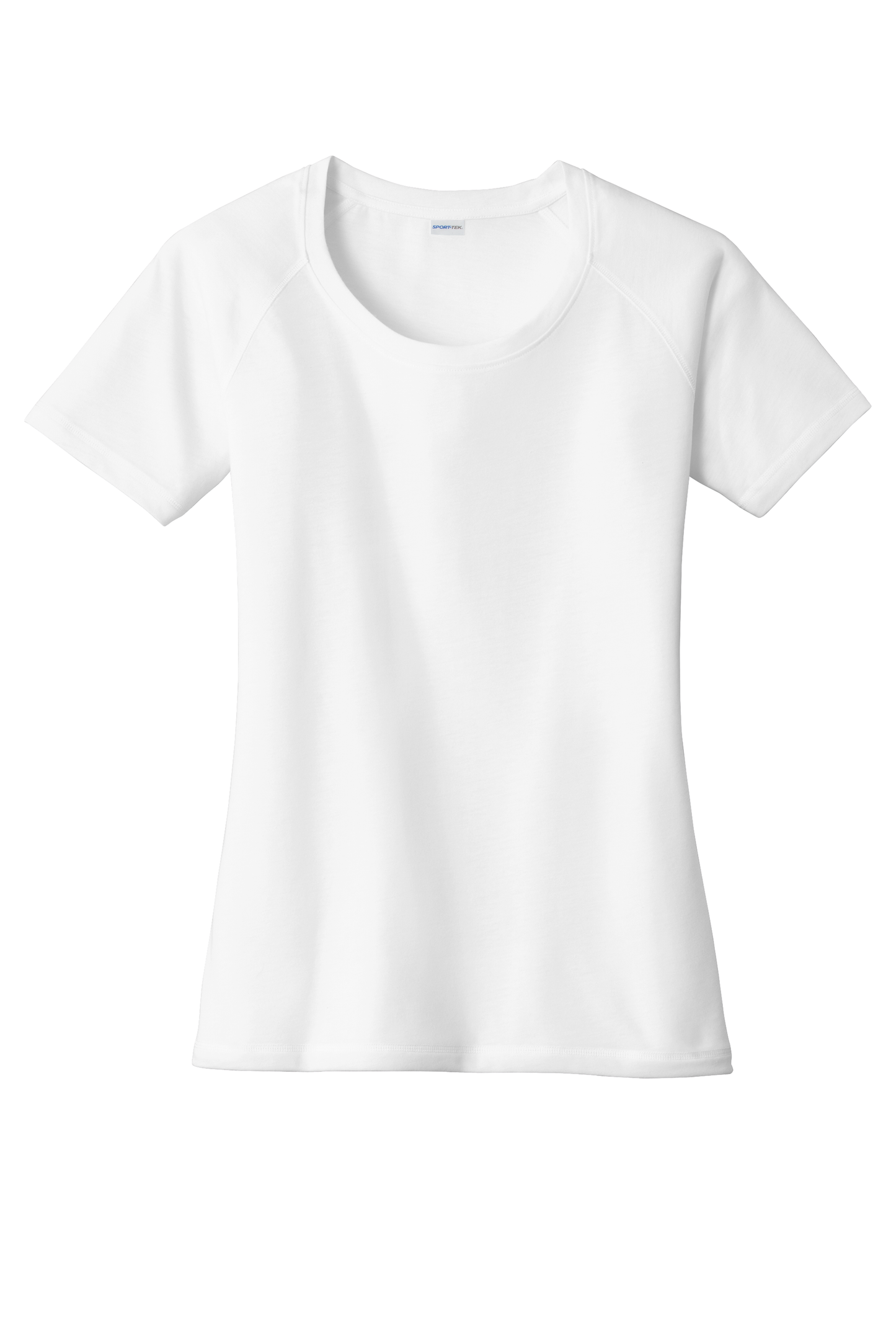 Sport-Tek  ®  Women's PosiCharge  ®  Tri-Blend Wicking Scoop Neck Raglan Tee. LST400