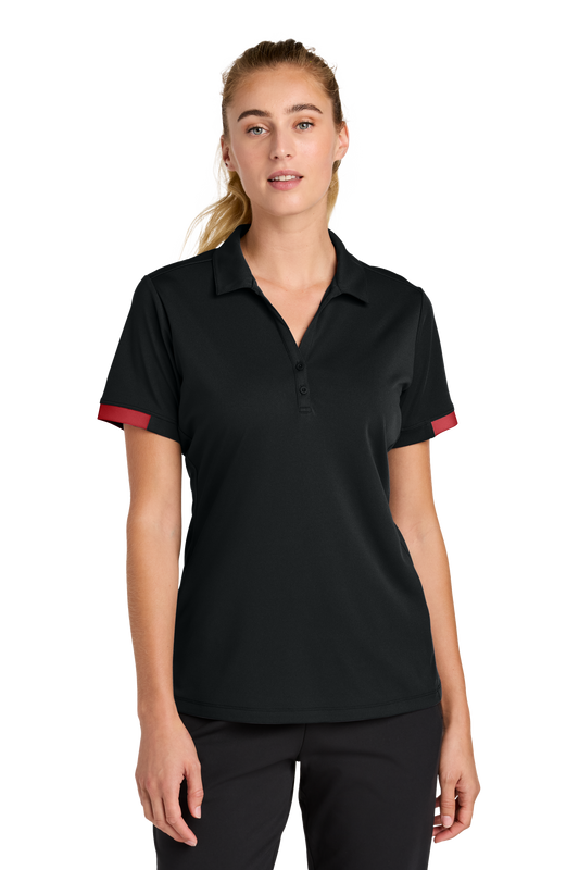 LST444 Sport-Tek® Women’s Club Colorblock Polo