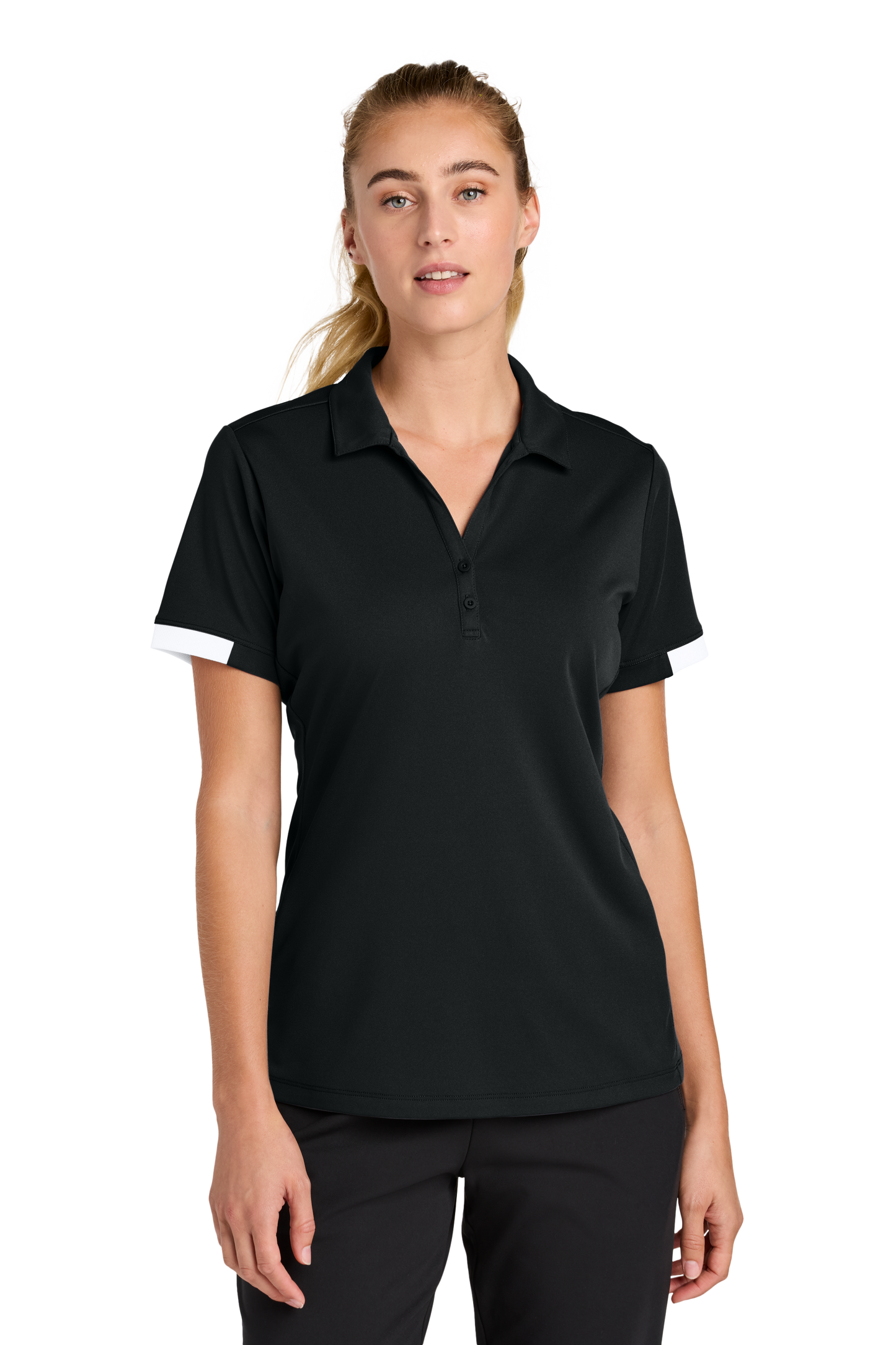 LST444 Sport-Tek® Women’s Club Colorblock Polo