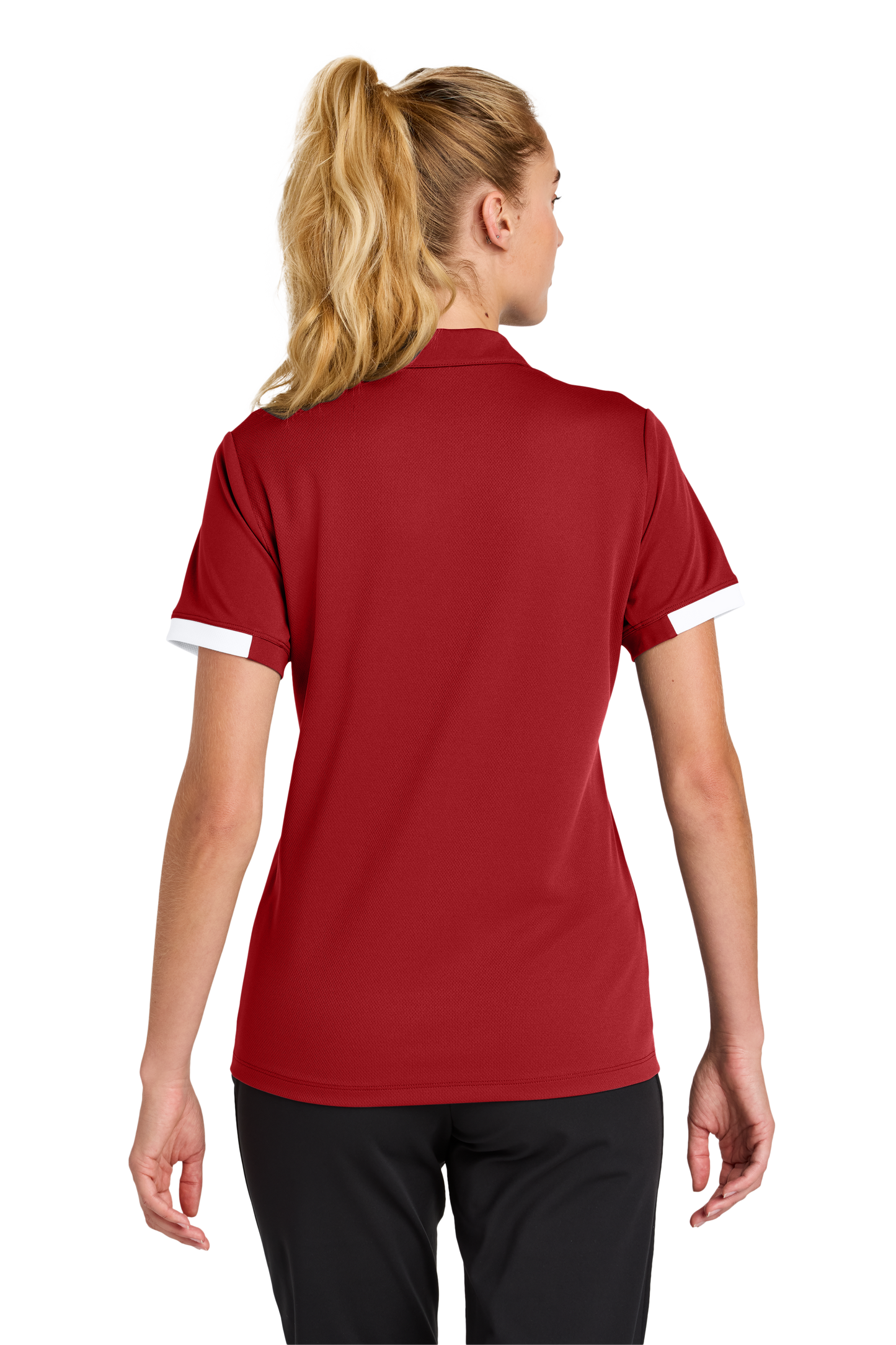 LST444 Sport-Tek® Women’s Club Colorblock Polo
