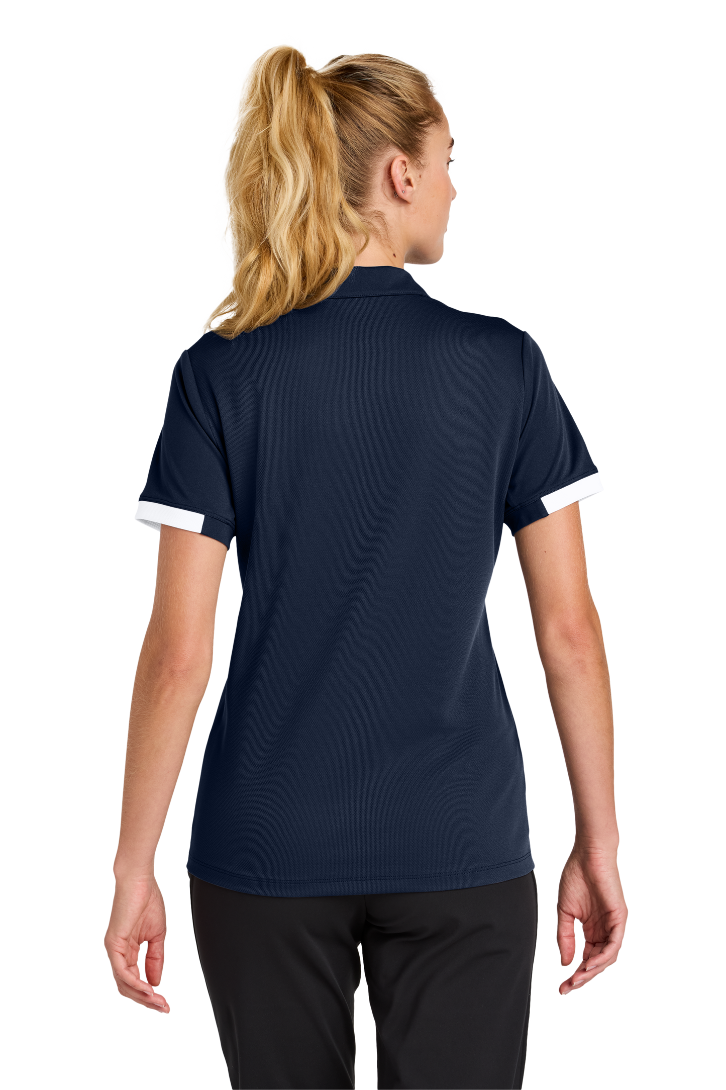 LST444 Sport-Tek® Women’s Club Colorblock Polo