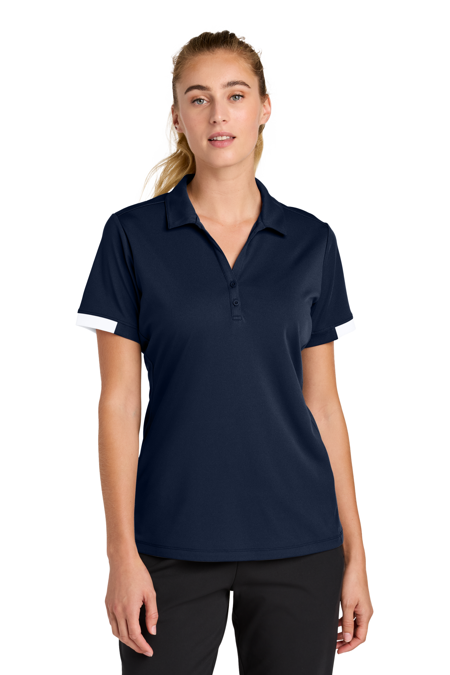LST444 Sport-Tek® Women’s Club Colorblock Polo