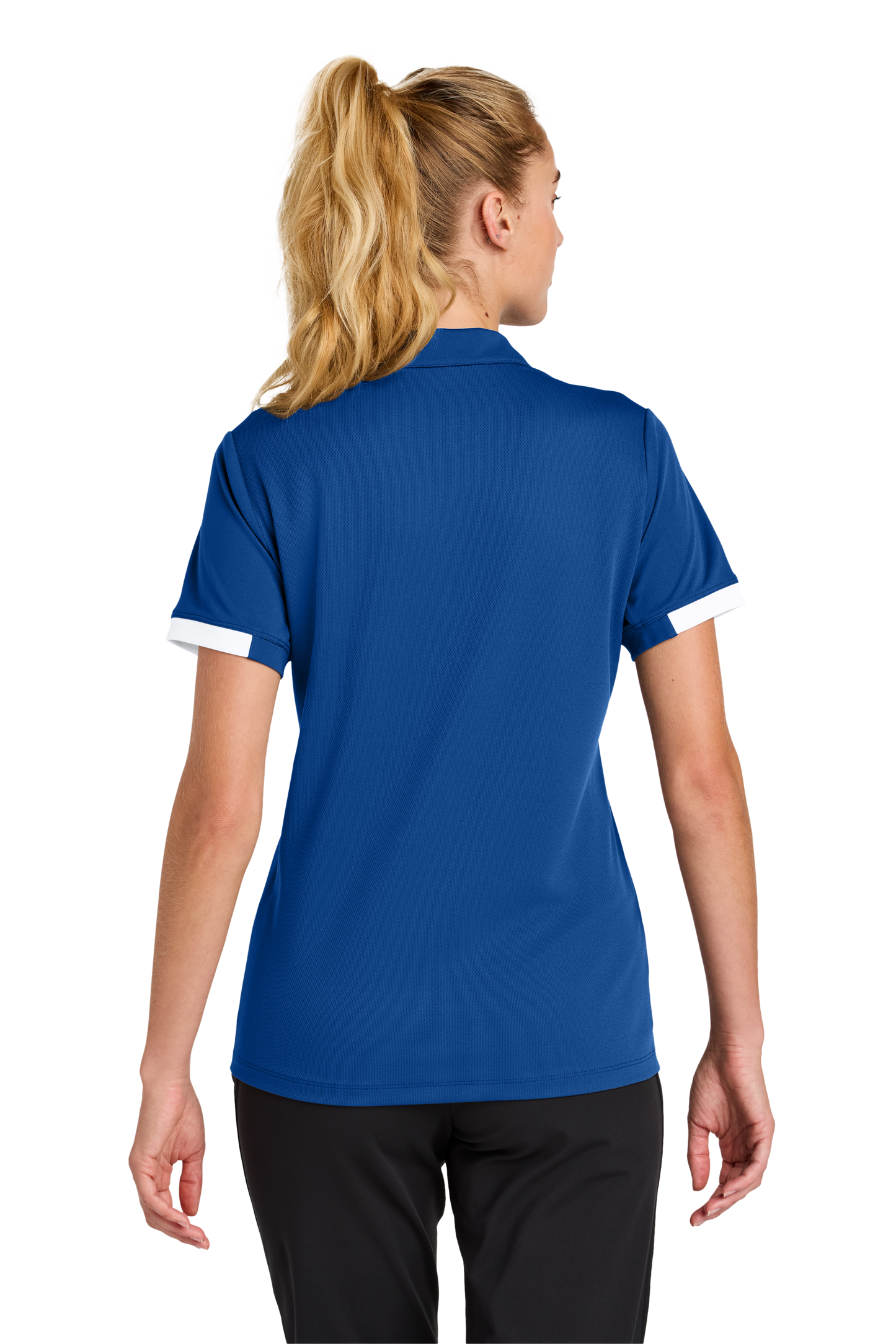 LST444 Sport-Tek® Women’s Club Colorblock Polo