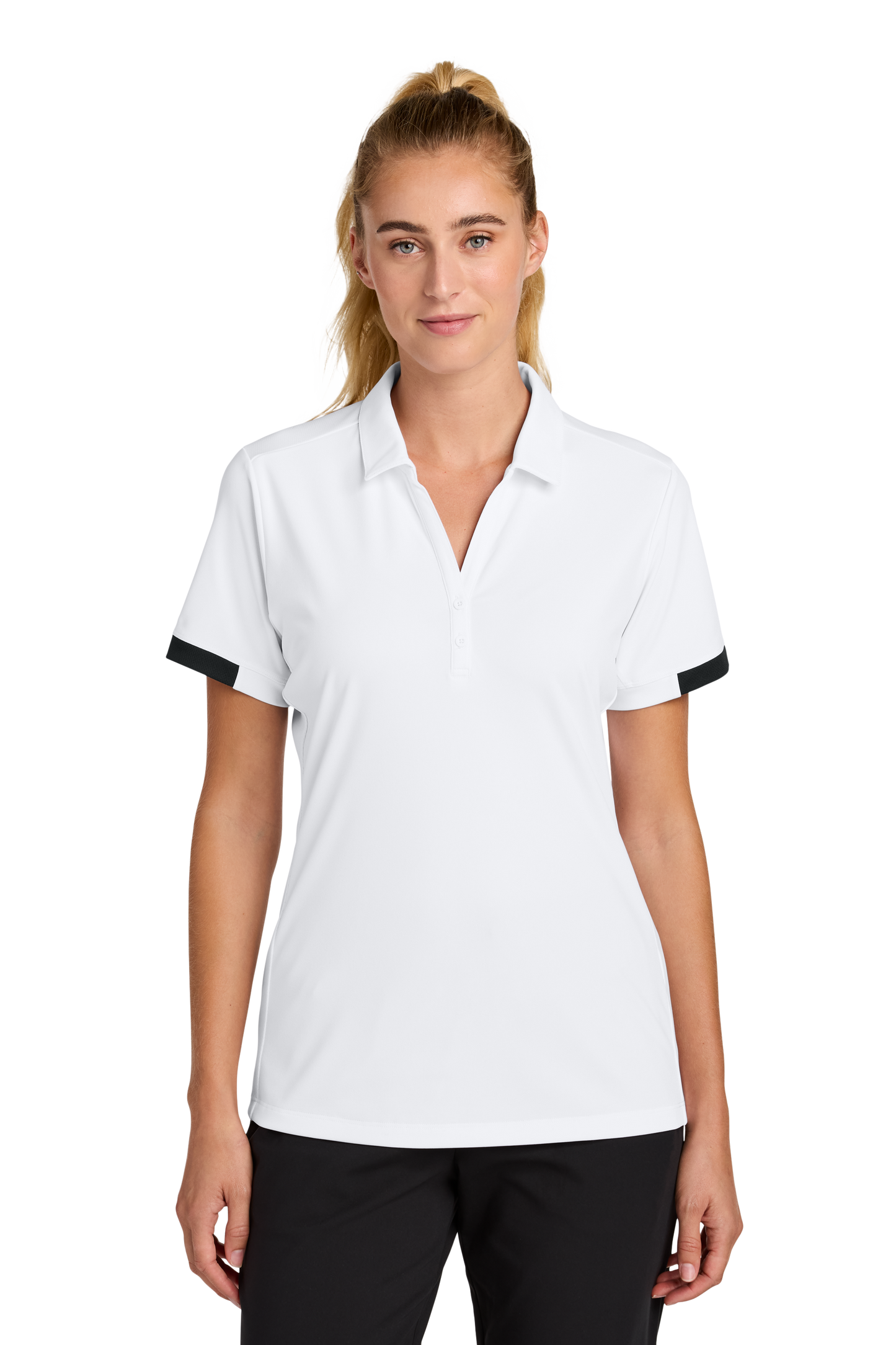LST444 Sport-Tek® Women’s Club Colorblock Polo