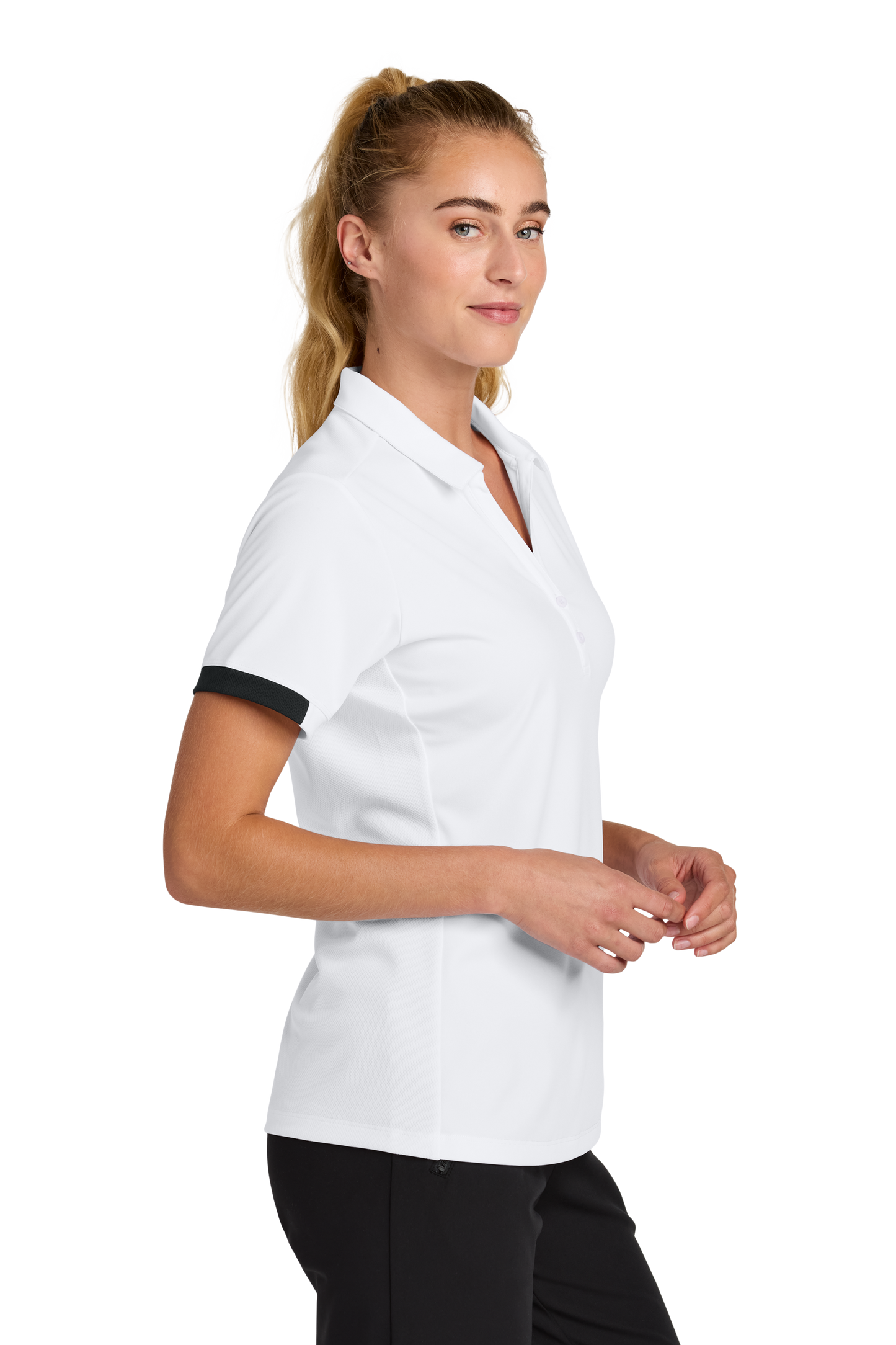LST444 Sport-Tek® Women’s Club Colorblock Polo