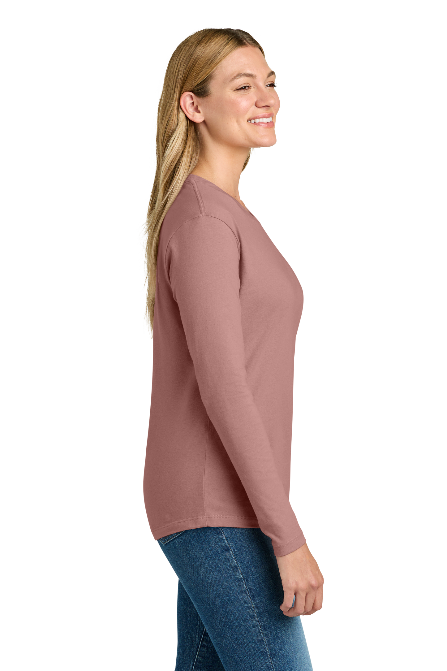 NL3911  Next Level Apparel® Women’s Cotton Relaxed Long Sleeve Tee