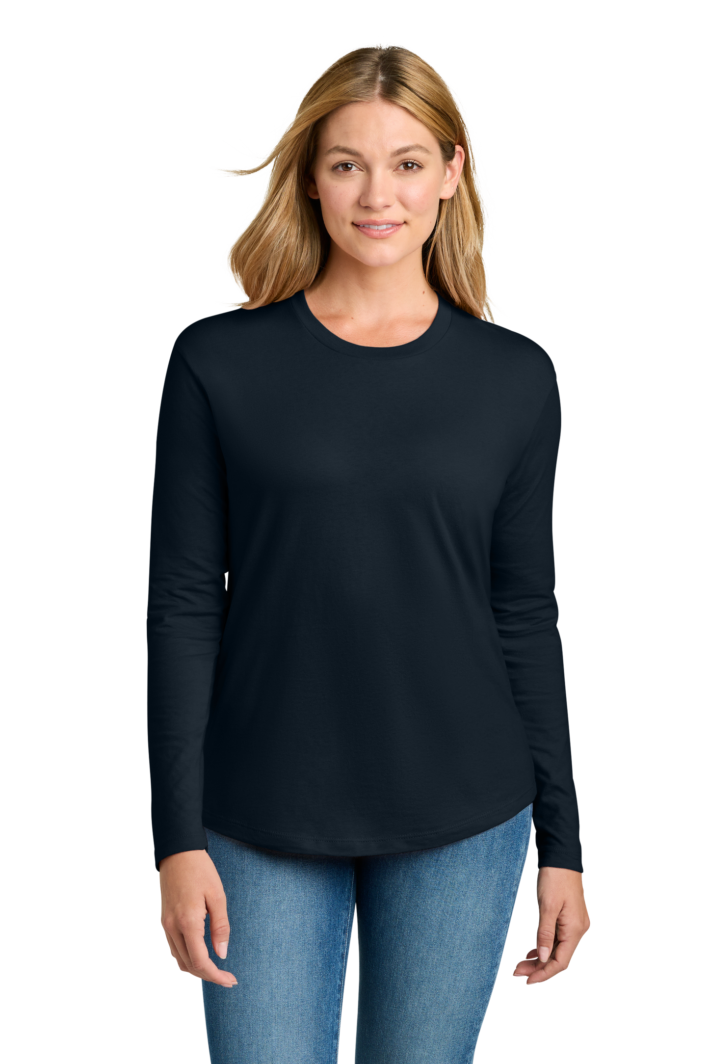 NL3911  Next Level Apparel® Women’s Cotton Relaxed Long Sleeve Tee