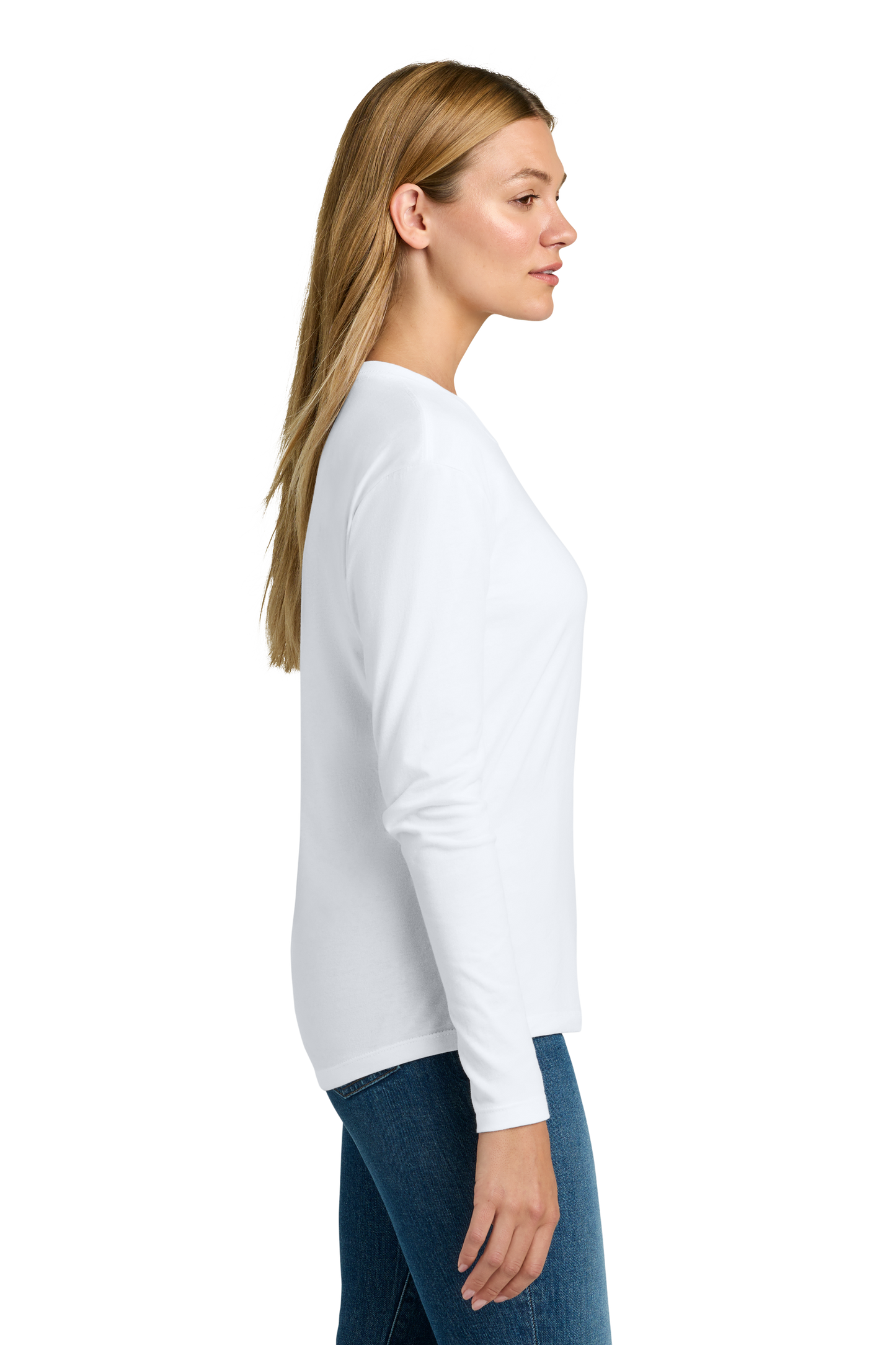 NL3911  Next Level Apparel® Women’s Cotton Relaxed Long Sleeve Tee