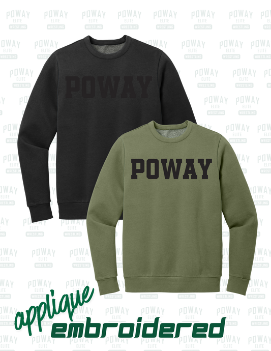 Poway Heritage Pigment-Dyed Appliqué Sweatshirt