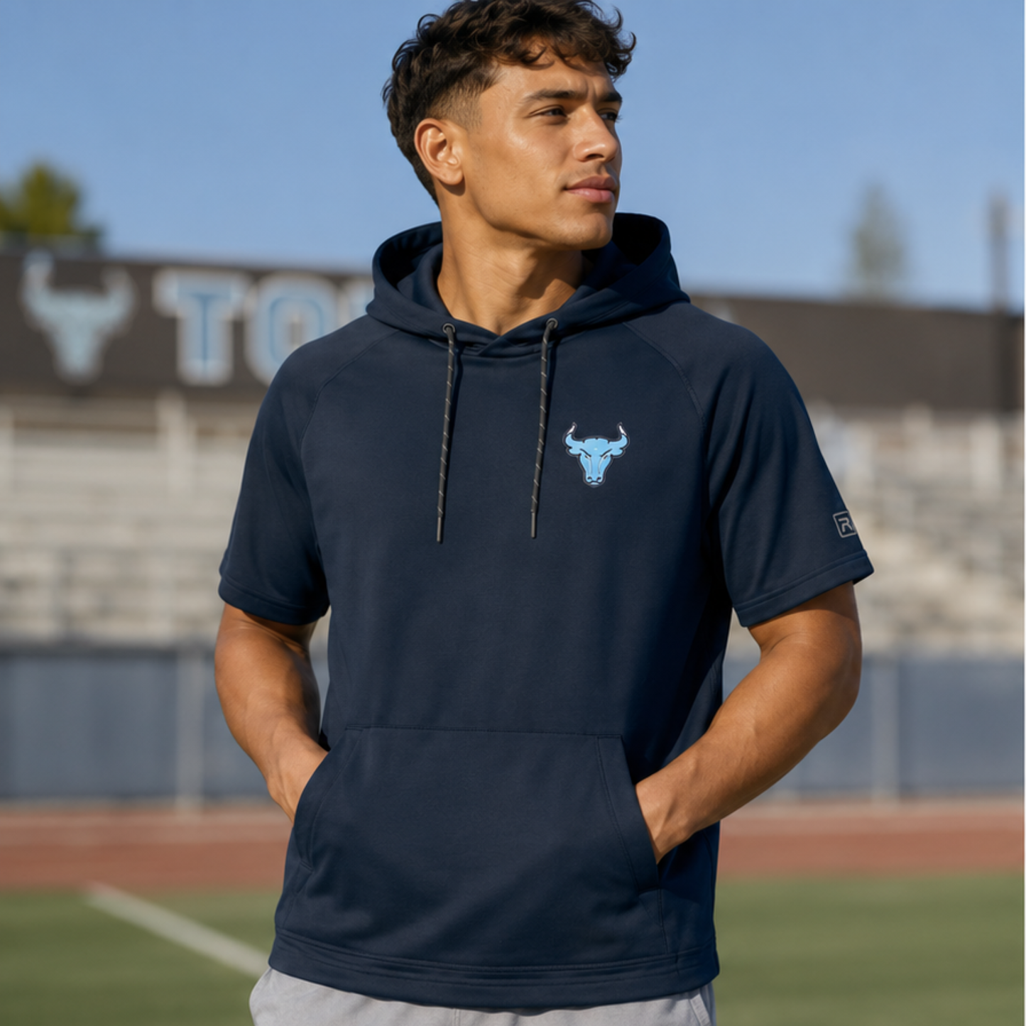Toros Richardson Charge Performance Fleece Short Sleeve Hoodie
