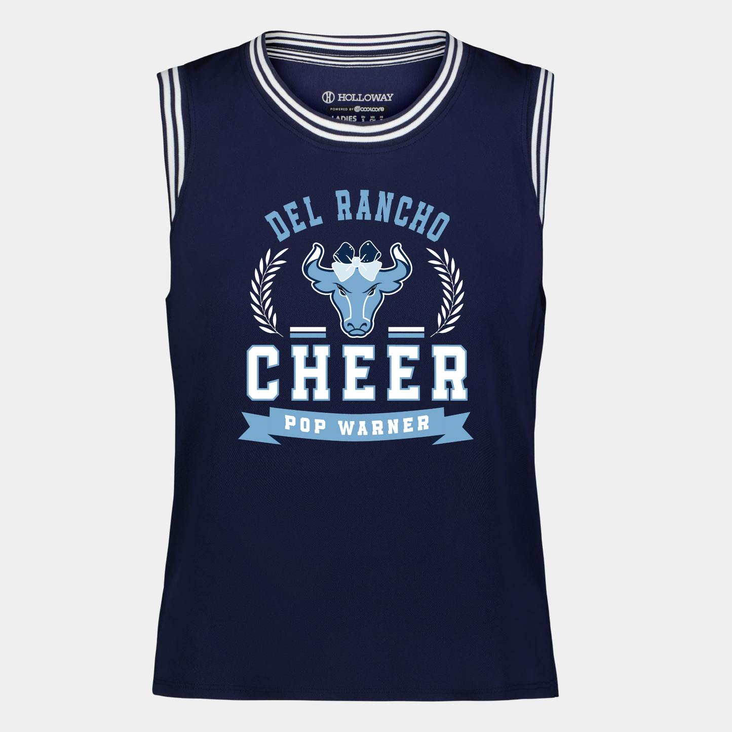 Del Rancho Toros Cheer Girl's & Women’s Effortless Tank