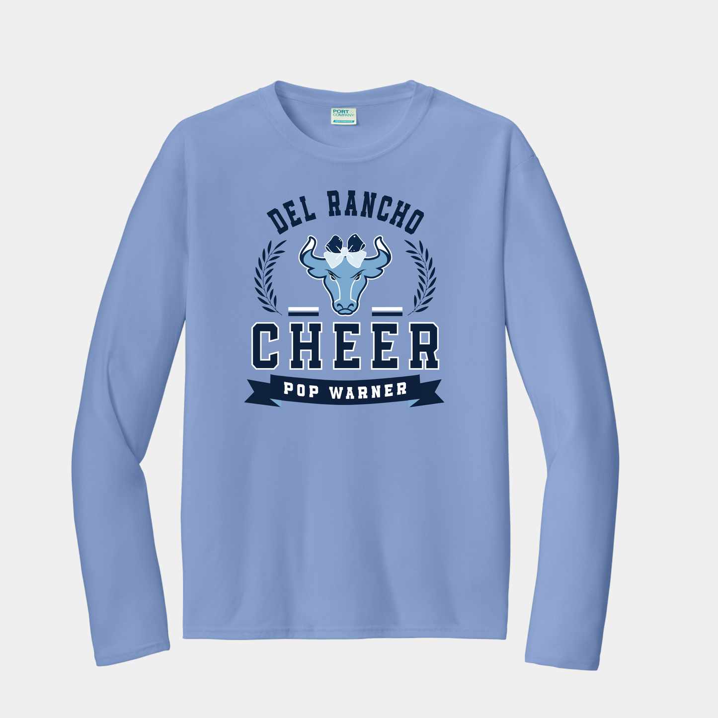 Del Rancho Toros Cheer UV Performance Long Sleeve