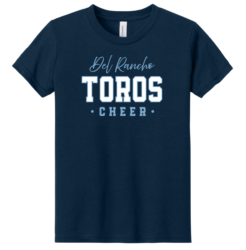 YOUTH Toros Cheer Classic Tee
