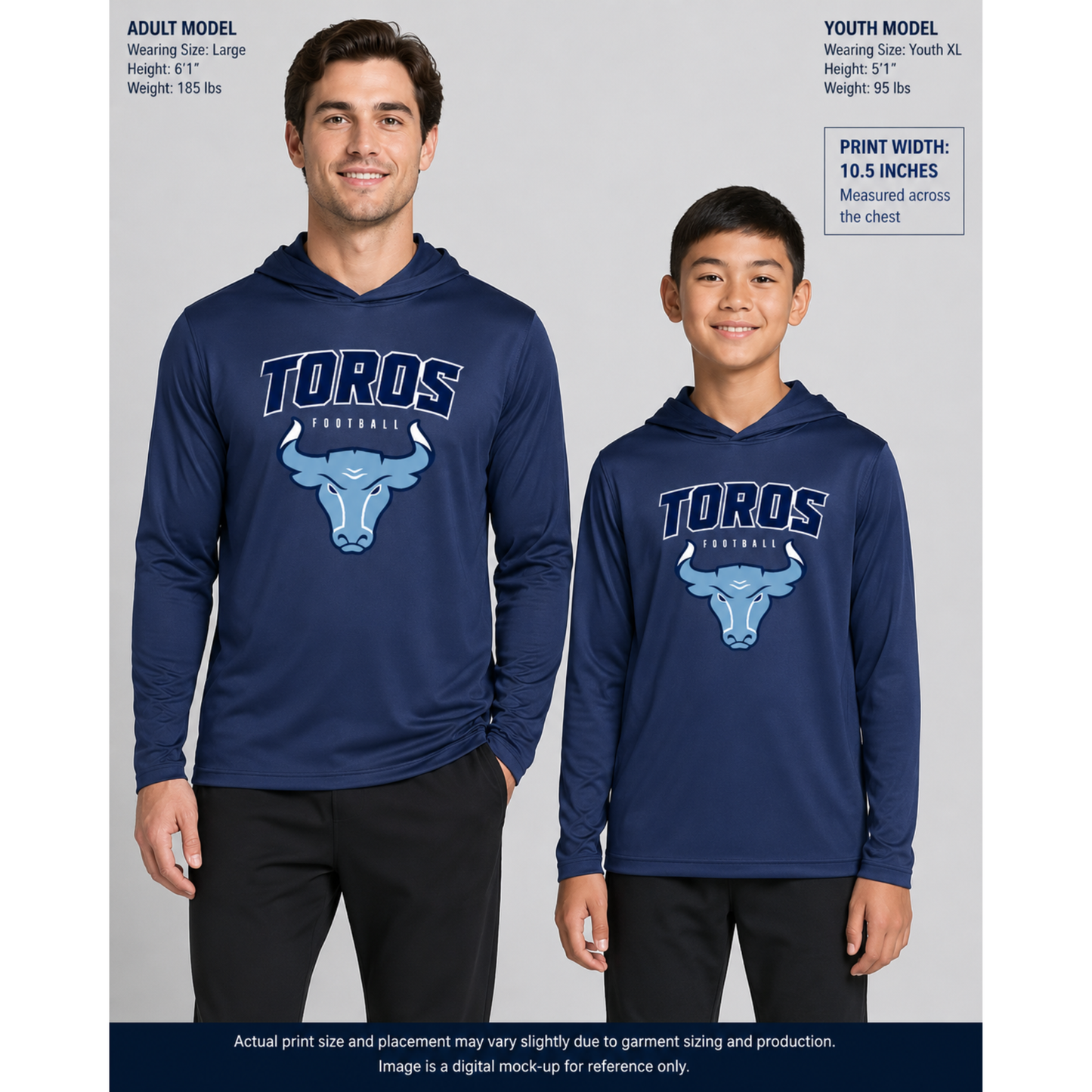 Del Rancho Toros Cloud Soft Performance Hoodie