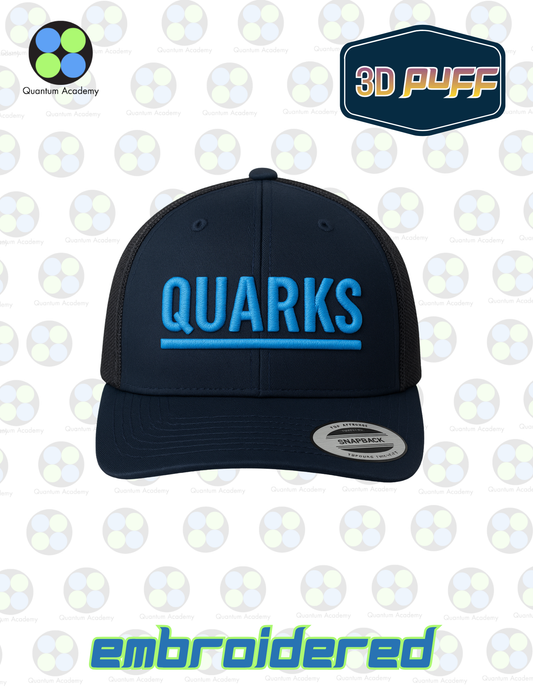Quantum Academy “QUARKS” 3D Puff Hat