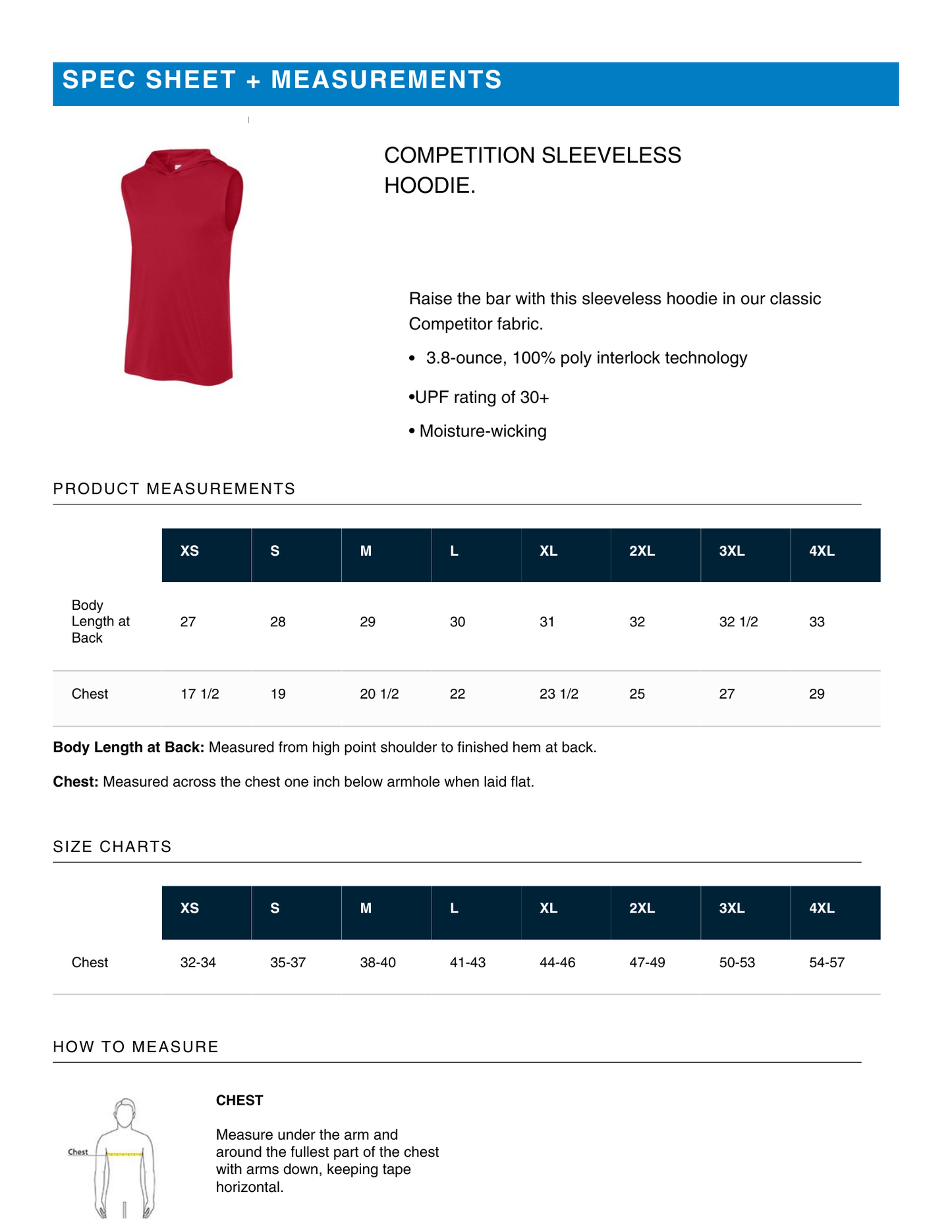 Pro Performance Sleeveless Hoodie