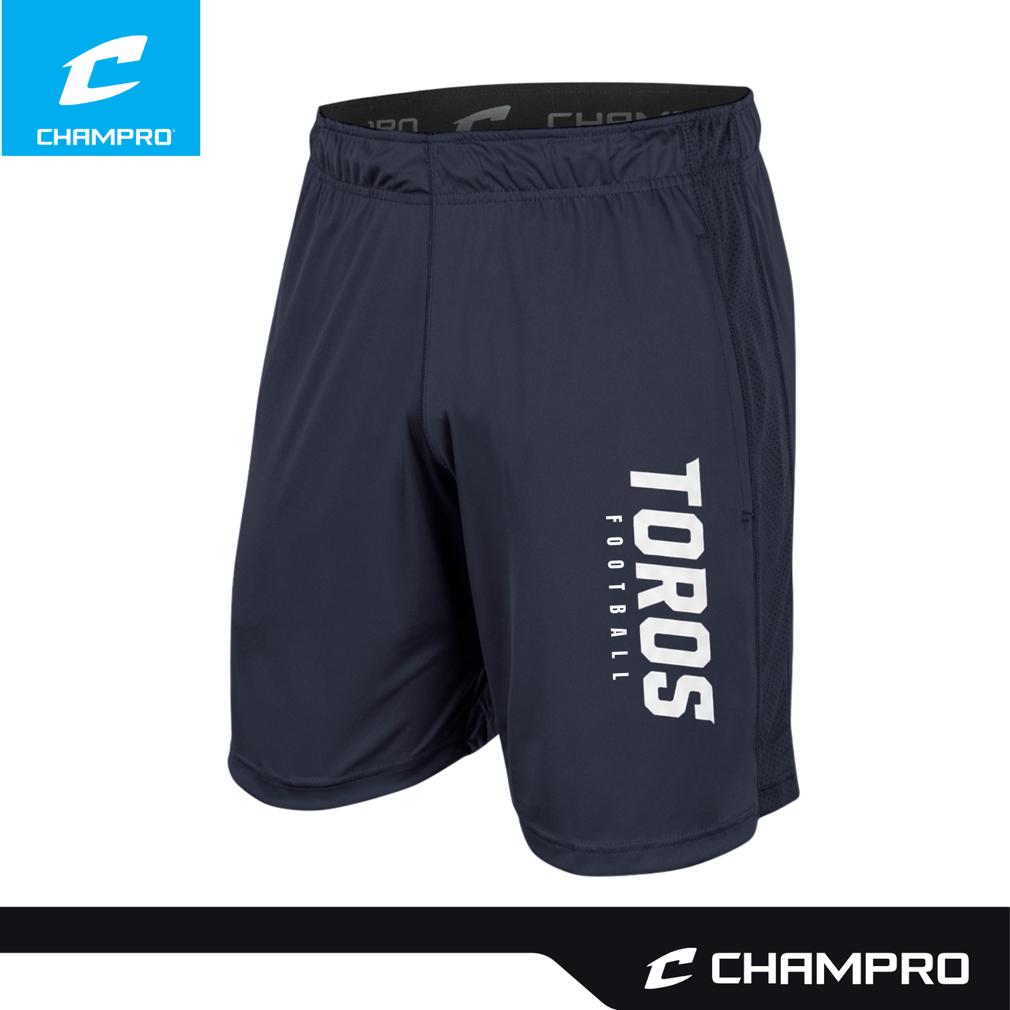 Del Rancho Toros Football Limitless Practice Shorts (ADULT)