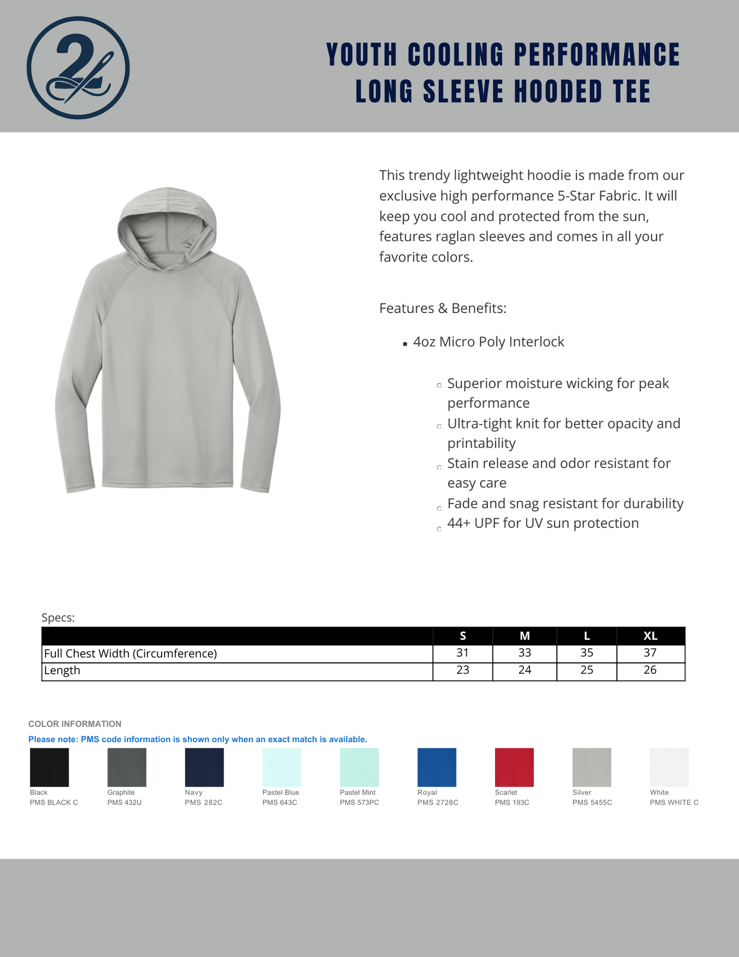The Poway Elite SunGuard Hoodie