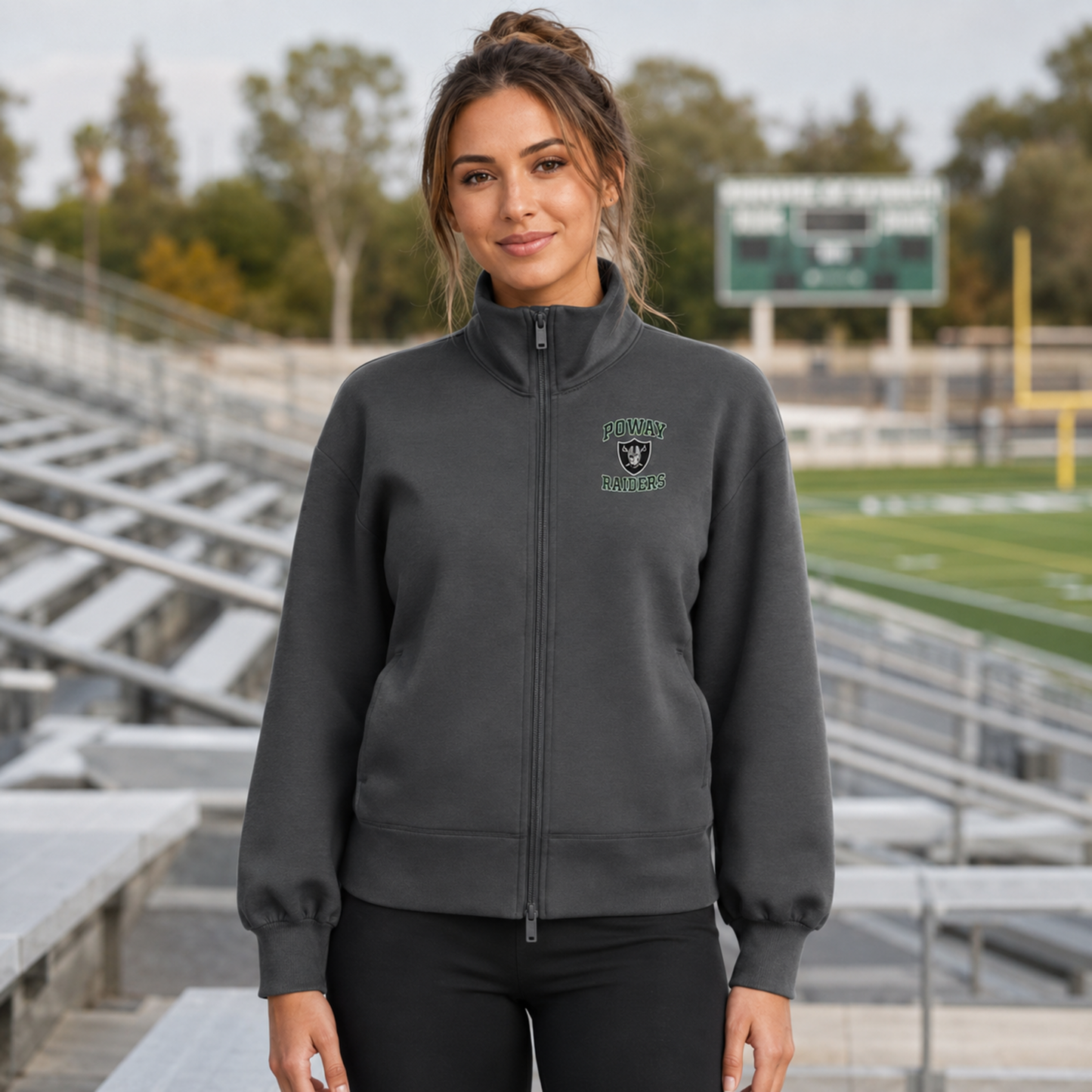 Poway Pop Warner Football Women's Full-Zip Jacket