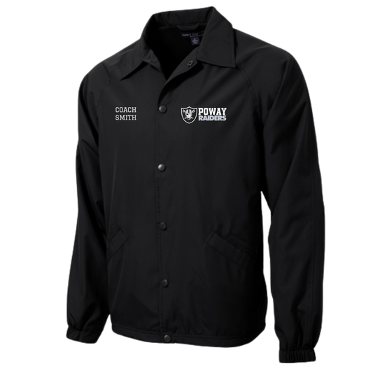 Custom Poway Raiders Coaches Sideline Jacket